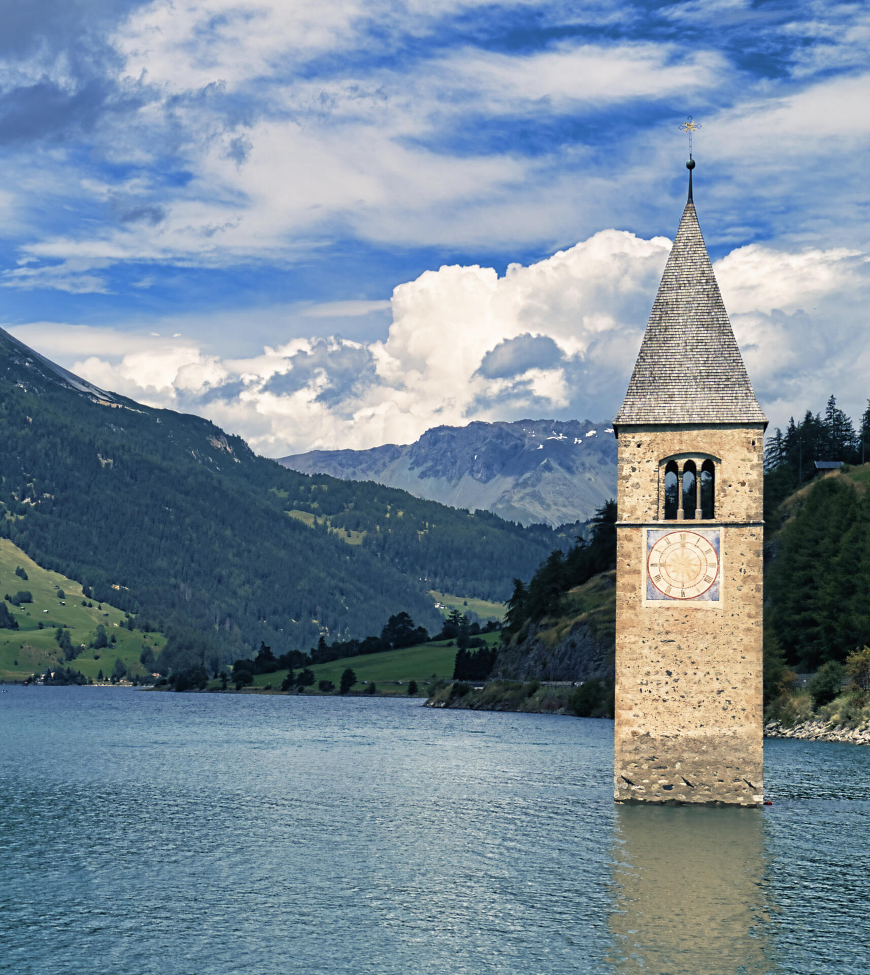 Lago di Resia - Agosto 2020