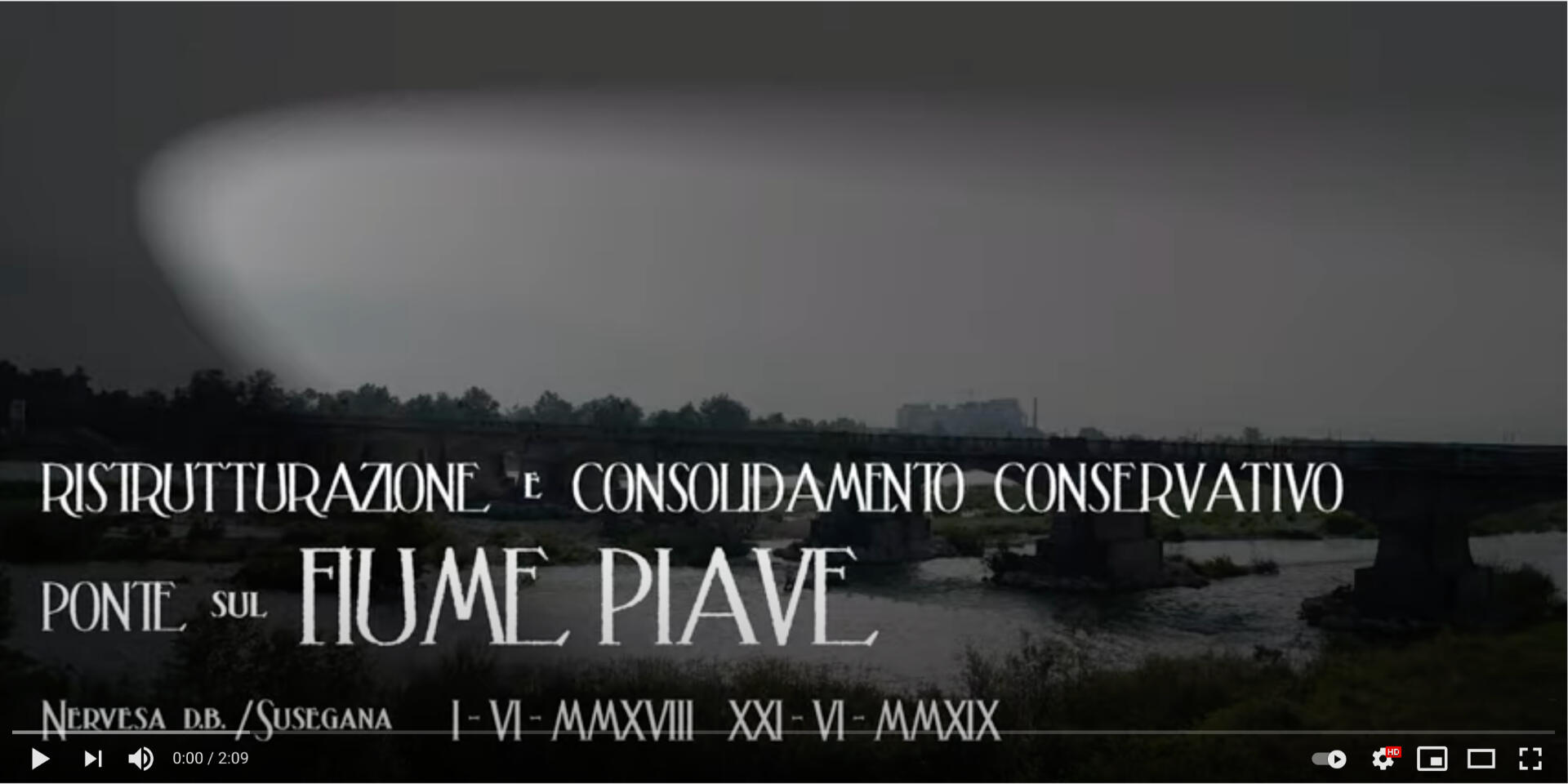 Ponte Priula TIME LAPSE 4K